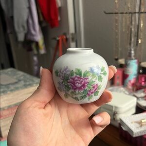 Floral Miniature Vase